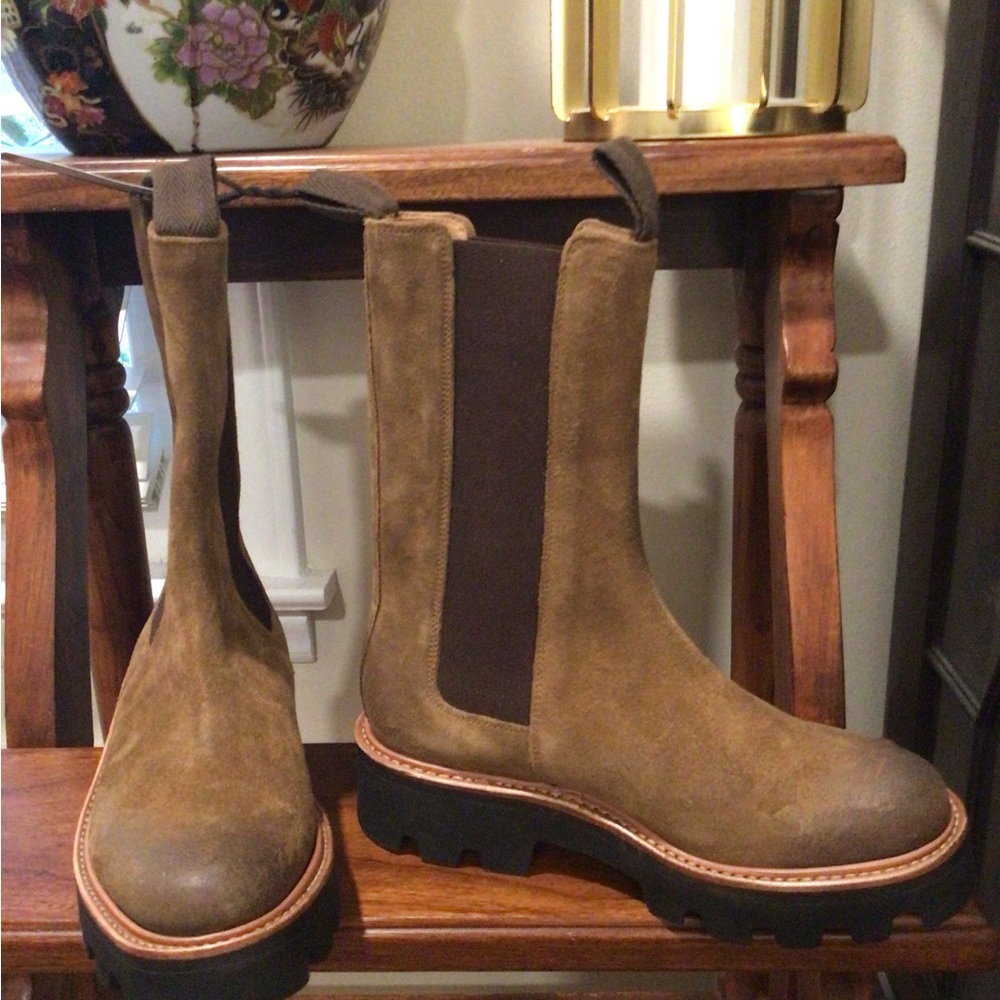 Grenson Brown Leather Chelsea Boots